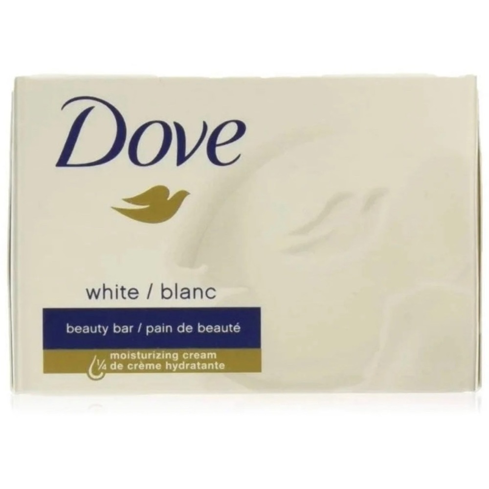 DOVE Beauty Bar White 4 oz, 1 Bar